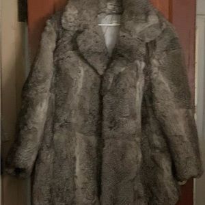 Woman’s Rabbit Fur Coat
